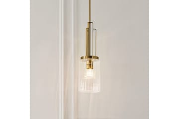 Hänglampa Kichler Kimrose Borstad naturlig mässing - Borstad naturlig mässing - Belysning - Lampor & belysning inomhus - Fönsterlampa