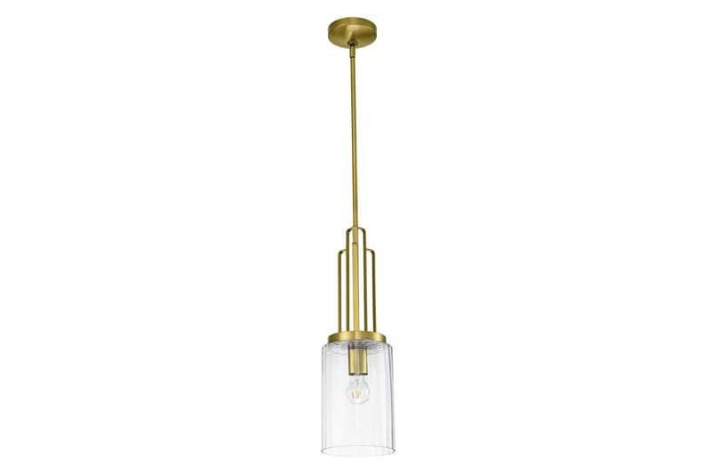 Hänglampa Kichler Kimrose Borstad naturlig mässing - Borstad naturlig mässing - Belysning - Lampor & belysning inomhus - Fönsterlampa