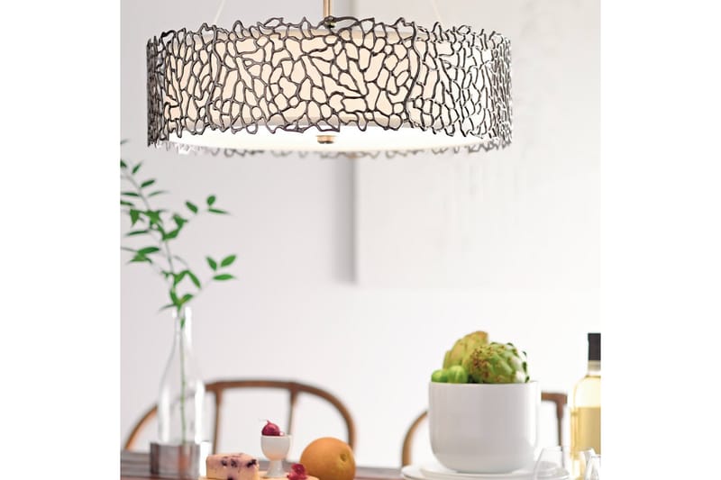 Hänglampa Kichler Silver Coral 559x175x559 mm - 559x175x559 mm - Belysning - Lampor & belysning inomhus - Fönsterlampa