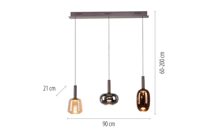 Irides Paul Neuhaus Taklampa - Multicolored - Belysning - Lampor & belysning inomhus - Fönsterlampa