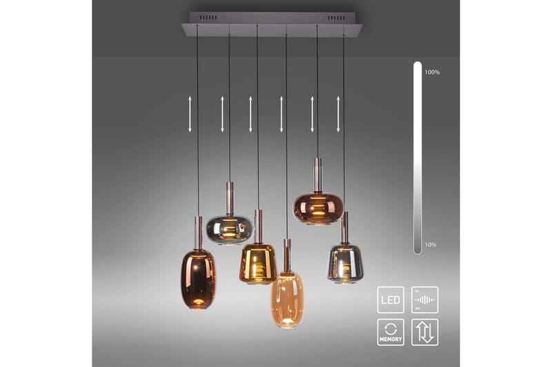 Irides Paul Neuhaus Taklampa - Multicolored - Belysning - Lampor & belysning inomhus - Fönsterlampa