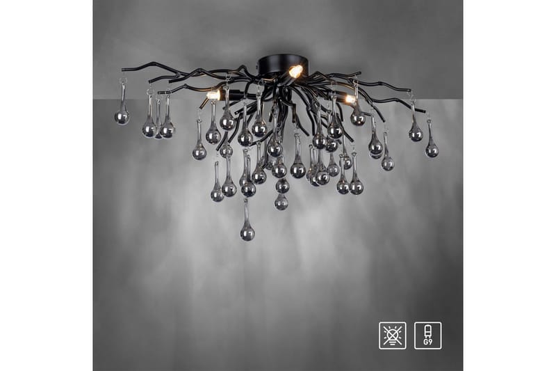 Istapp Paul Neuhaus Taklampa - Black - Belysning - Lampor & belysning inomhus - Fönsterlampa