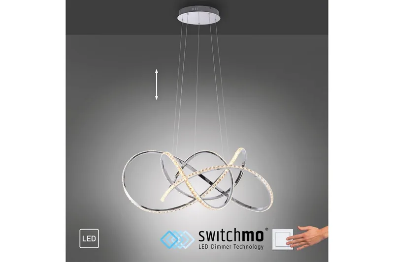 Kiribi Paul Neuhaus Taklampa - Chrome - Belysning - Lampor & belysning inomhus - Fönsterlampa