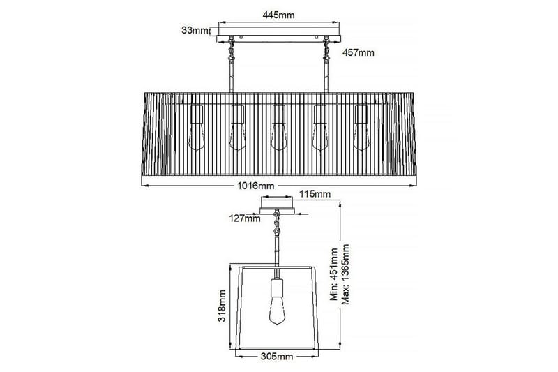 Linara Kichler Krona - Black||Brass - Belysning - Lampor & belysning inomhus - Fönsterlampa