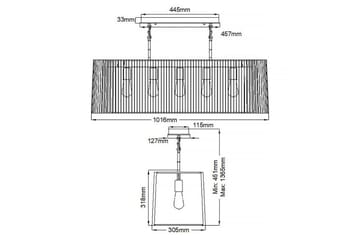Linara Kichler Krona - Black||Brass - Belysning - Lampor & belysning inomhus - Fönsterlampa