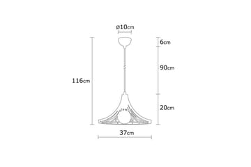 Ljuskrona Benros Koppar - Koppar - Belysning - Lampor & belysning inomhus - Fönsterlampa