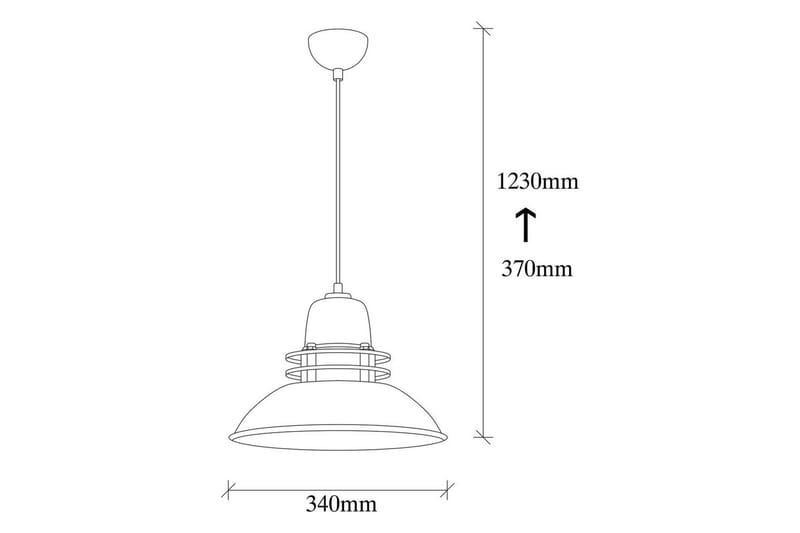 Ljuskrona Giada Svart Triangel En Fattning - Svart - Belysning - Lampor & belysning inomhus - Fönsterlampa