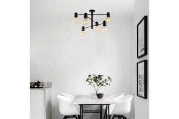 Ljuskrona Hexaia Ner Svart - Svart - Belysning - Lampor & belysning inomhus - Fönsterlampa