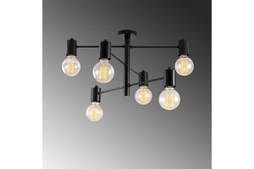 Ljuskrona Hexaia Ner Svart - Svart - Belysning - Lampor & belysning inomhus - Fönsterlampa