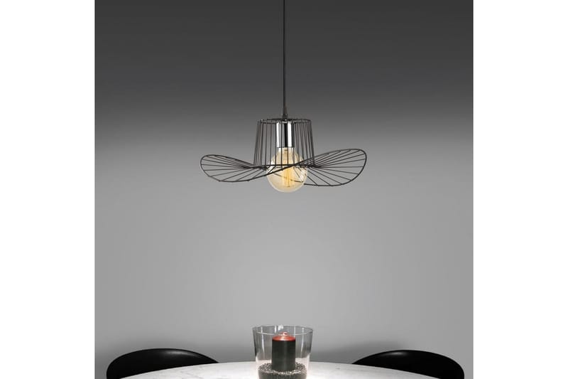 Ljuskrona Majrulato Black - Diameter: 38 cm - Belysning - Lampor & belysning inomhus - Fönsterlampa