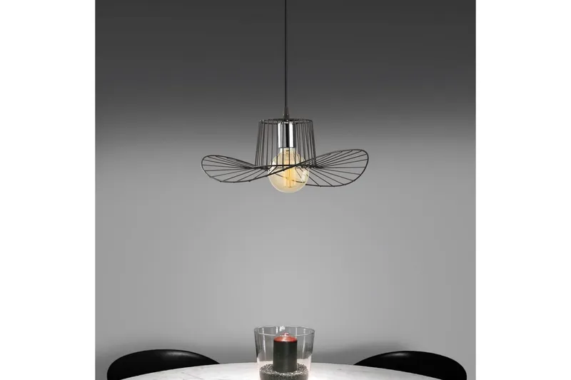 Ljuskrona Majrulato Black - Diameter: 38 cm - Belysning - Lampor & belysning inomhus - Fönsterlampa