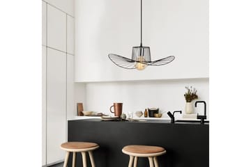 Ljuskrona Majrulato Black - Diameter: 49 cm - Belysning - Lampor & belysning inomhus - Fönsterlampa