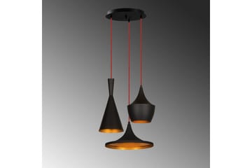 Ljuskrona Mangol Set Svart / Rany - Guld/Svart - Belysning - Lampor & belysning inomhus - Fönsterlampa