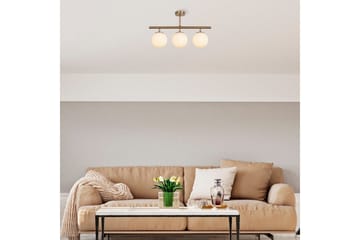 Ljuskrona Sone Vintage Horisontell - Koppar - Belysning - Lampor & belysning inomhus - Fönsterlampa