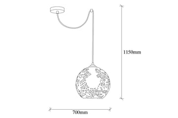 Ljuskrona Sourab Svart - Svart - Belysning - Lampor & belysning inomhus - Fönsterlampa