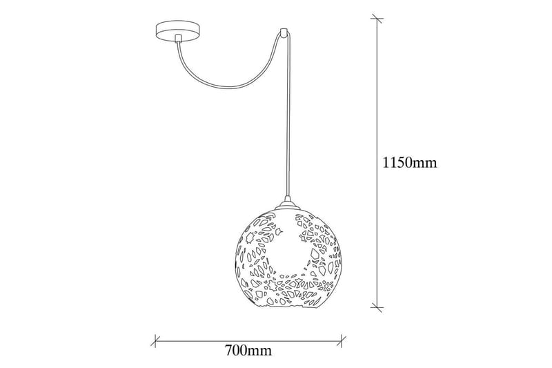Ljuskrona Sourab Svart - Svart - Belysning - Lampor & belysning inomhus - Fönsterlampa