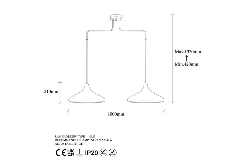 Ljuskrona Subesh Två Stycken Antik - Antik - Belysning - Lampor & belysning inomhus - Fönsterlampa