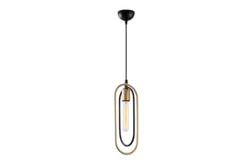 Ljuskrona Pindor Sibgle svart / guld - Guld/Svart - Belysning - Lampor & belysning inomhus - Fönsterlampa