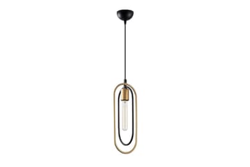 Ljuskrona Pindor Sibgle svart / guld - Guld/Svart - Belysning - Lampor & belysning inomhus - Fönsterlampa