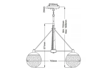 Marilyn Kichler Krona - Silver - Belysning - Lampor & belysning inomhus - Fönsterlampa