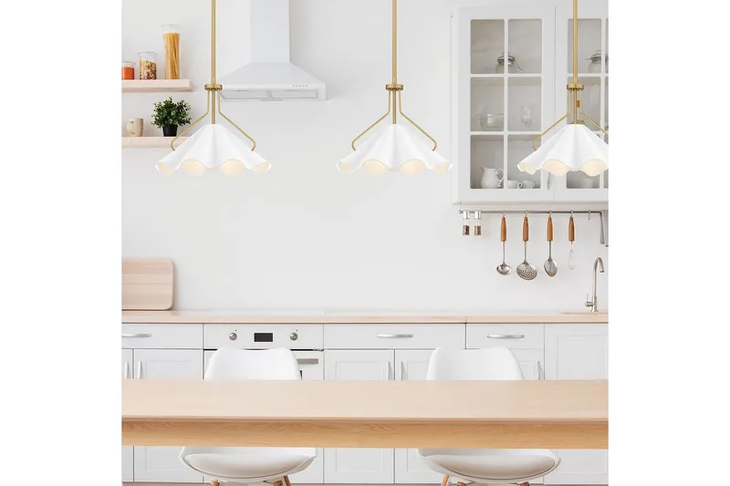 Mejia Quoizel Taklampa - Brass||White - Belysning - Lampor & belysning inomhus - Fönsterlampa