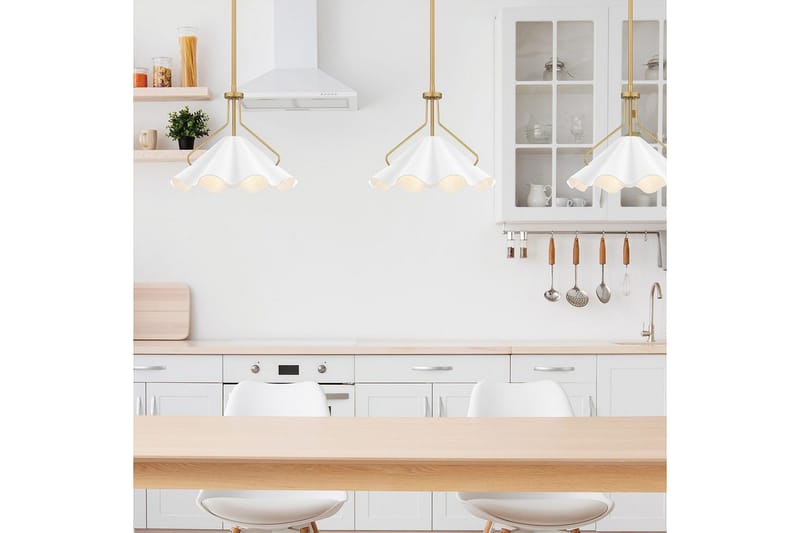 Mejia Quoizel Taklampa - Brass||White - Belysning - Lampor & belysning inomhus - Fönsterlampa