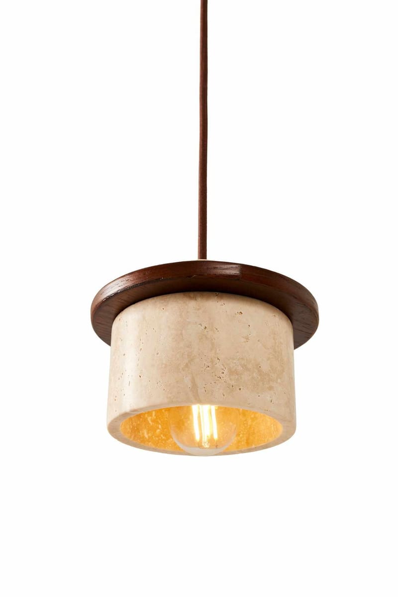 Meyros Pendellampa - Beige Och Valnöt - Belysning - Lampor & belysning inomhus - Fönsterlampa