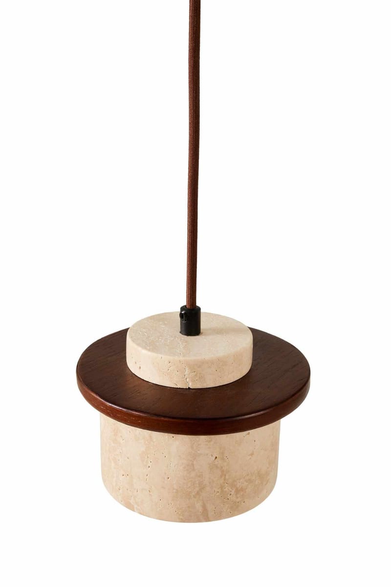 Meyros Pendellampa - Beige Och Valnöt - Belysning - Lampor & belysning inomhus - Fönsterlampa
