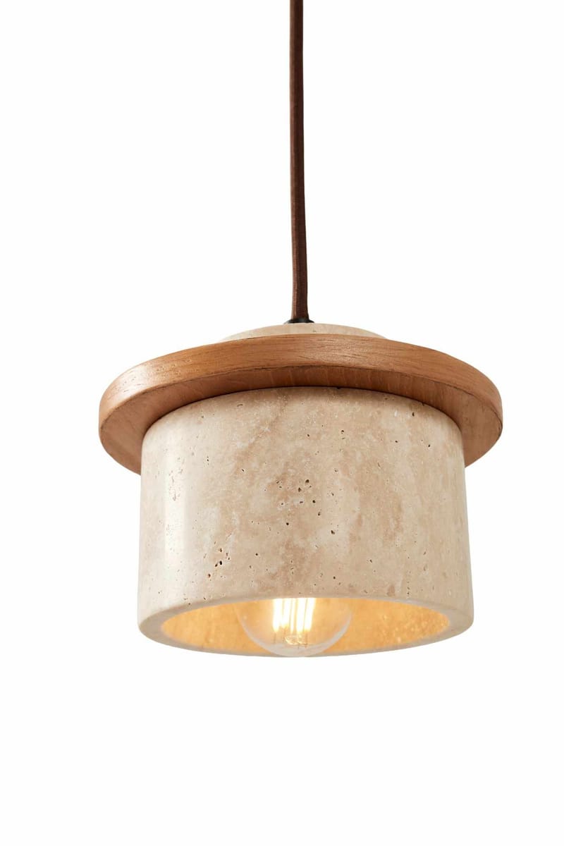 Meyros Pendellampa - Beige Och Ek - Belysning - Lampor & belysning inomhus - Fönsterlampa