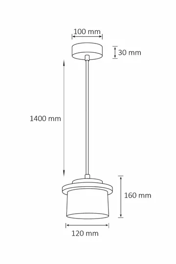 Meyros Pendellampa - Beige Och Ek - Belysning - Lampor & belysning inomhus - Fönsterlampa