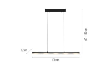 Nele Just Light Taklampa - Black - Belysning - Lampor & belysning inomhus - Fönsterlampa