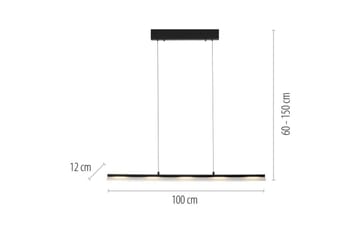 Nele Just Light Taklampa - Black - Belysning - Lampor & belysning inomhus - Fönsterlampa