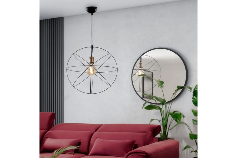 Olinto Pendellampa Rund - Svart - Belysning - Lampor & belysning inomhus - Fönsterlampa