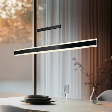 Pendel TRIO Arcola - 150 cm, Mattsvart - Belysning - Lampor & belysning inomhus - Fönsterlampa