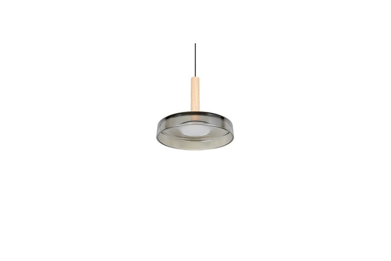 Pendel TRIO Celeste 1-del, Mattsvart/kromad/trä - 1-del, Mattsvart/kromad/trä - Belysning - Lampor & belysning inomhus - Fönsterlampa