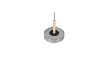 Pendel TRIO Celeste 1-del, Mattsvart/kromad/trä - 1-del, Mattsvart/kromad/trä - Belysning - Lampor & belysning inomhus - Fönsterlampa