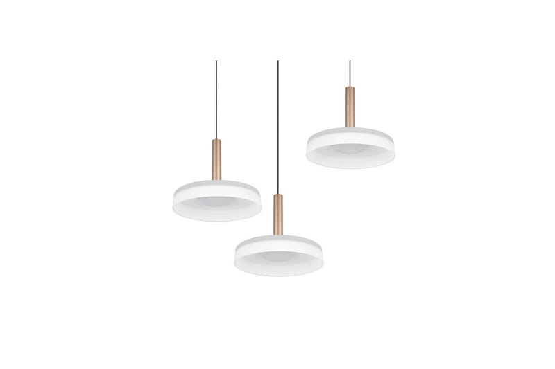 Pendel TRIO Celeste 3-del, Mattsvart/vit/kaffebrun - 3-del, Mattsvart/vit/kaffebrun - Belysning - Lampor & belysning inomhus - Fönsterlampa