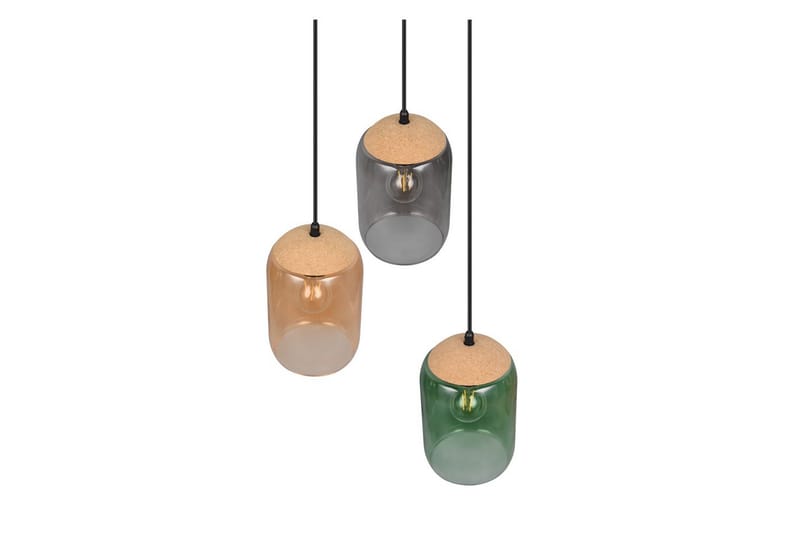 Pendel TRIO Cork 3-del - 3-del - Belysning - Lampor & belysning inomhus - Fönsterlampa