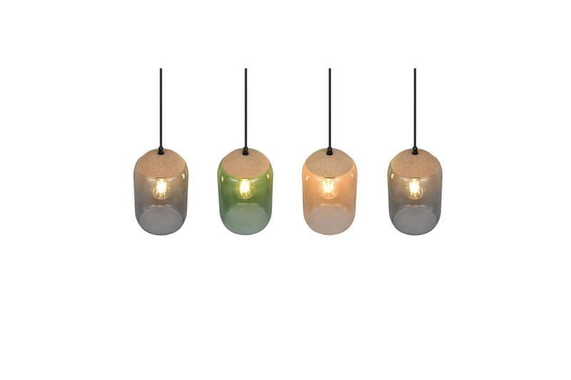 Pendel TRIO Cork 4-del - 4-del - Belysning - Lampor & belysning inomhus - Fönsterlampa