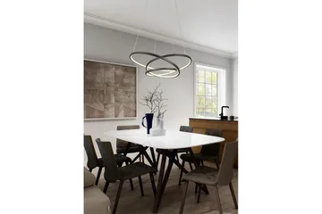 Pendel TRIO Darvin 84 cm, Mattsvart - 84 cm, Mattsvart - Belysning - Lampor & belysning inomhus - Fönsterlampa