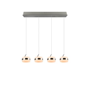 Pendel TRIO Dios - 4 lampor, Borstad Stål - Belysning - Lampor & belysning inomhus - Fönsterlampa