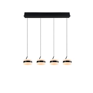 Pendel TRIO Dios - 4 lampor, Mattsvart - Belysning - Lampor & belysning inomhus - Fönsterlampa