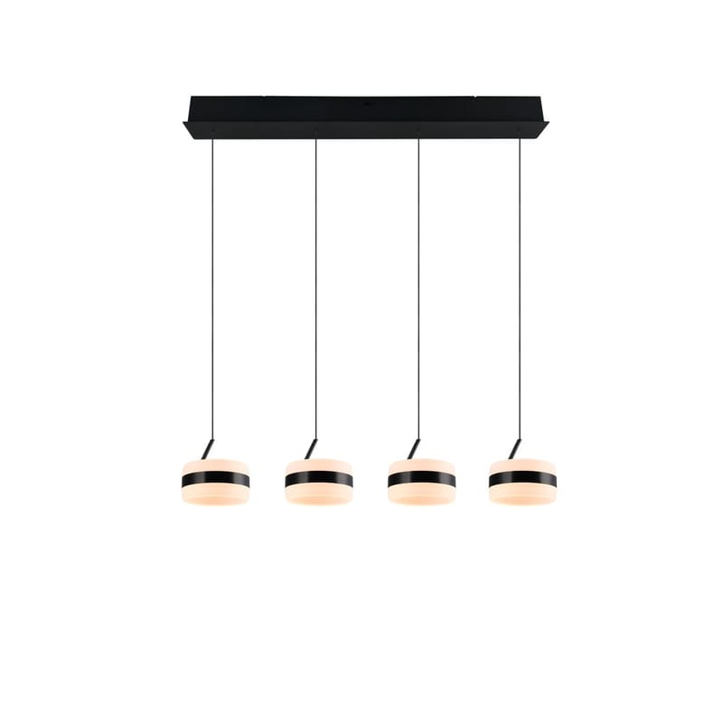 Pendel TRIO Dios - 4 lampor, Mattsvart - Belysning - Lampor & belysning inomhus - Fönsterlampa