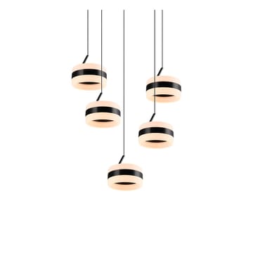 Pendel TRIO Dios - 5 lampor, Mattsvart - Belysning - Lampor & belysning inomhus - Fönsterlampa