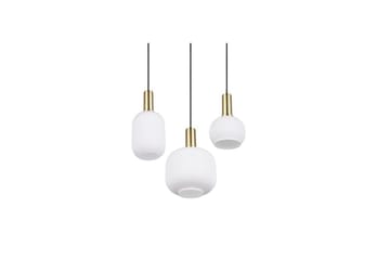 Pendel TRIO Diva 3-del, Mattmässing/vit - 3-del, Mattmässing/vit - Belysning - Lampor & belysning inomhus - Fönsterlampa