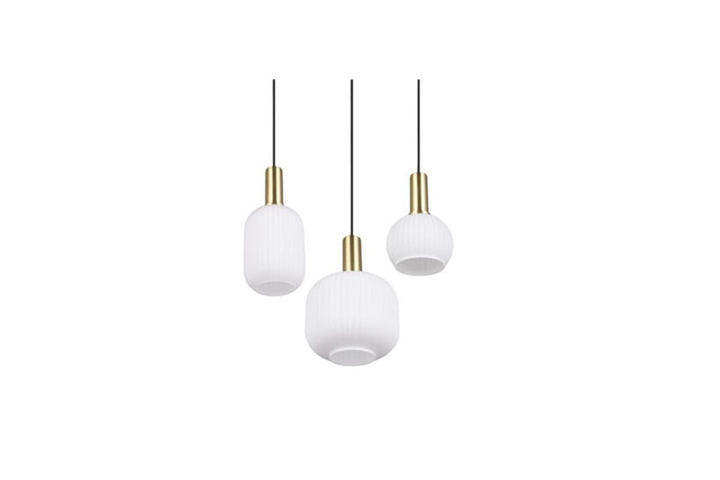 Pendel TRIO Diva 3-del, Mattmässing/vit - 3-del, Mattmässing/vit - Belysning - Lampor & belysning inomhus - Fönsterlampa