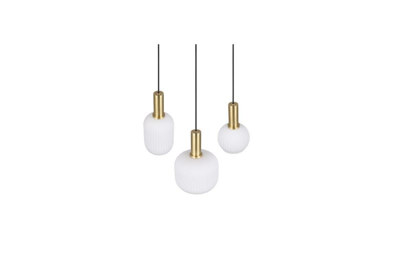 Pendel TRIO Diva 3-del, Mattmässing/vit - 3-del, Mattmässing/vit - Belysning - Lampor & belysning inomhus - Fönsterlampa