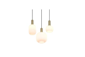 Pendel TRIO Diva 3-del, Mattmässing/vit - 3-del, Mattmässing/vit - Belysning - Lampor & belysning inomhus - Fönsterlampa