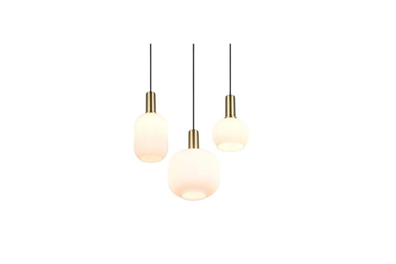 Pendel TRIO Diva 3-del, Mattmässing/vit - 3-del, Mattmässing/vit - Belysning - Lampor & belysning inomhus - Fönsterlampa