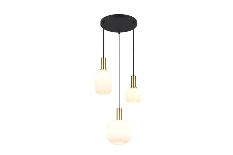 Pendel TRIO Diva 3-del, Mattmässing/vit - 3-del, Mattmässing/vit - Belysning - Lampor & belysning inomhus - Fönsterlampa